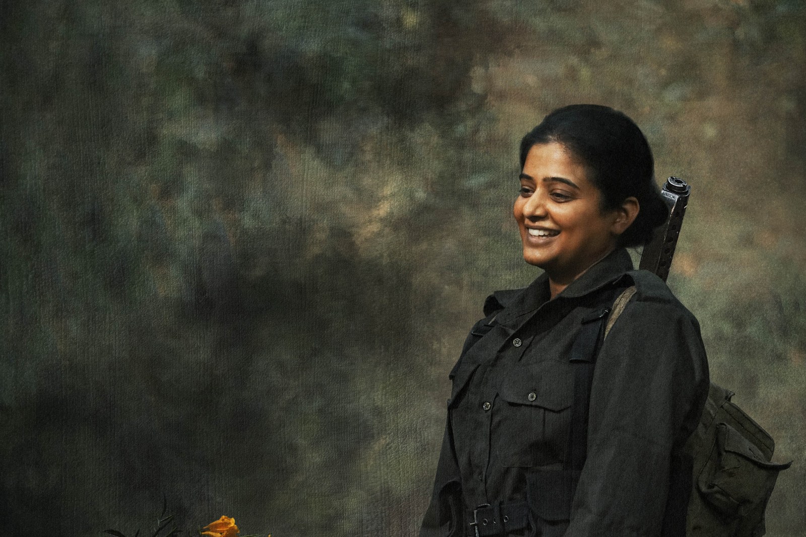 Priymani killing it as Bharatakka in Virata Parvam