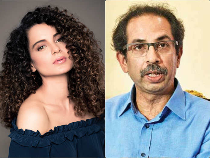 Kangana targets Maharastra CM with her tweets