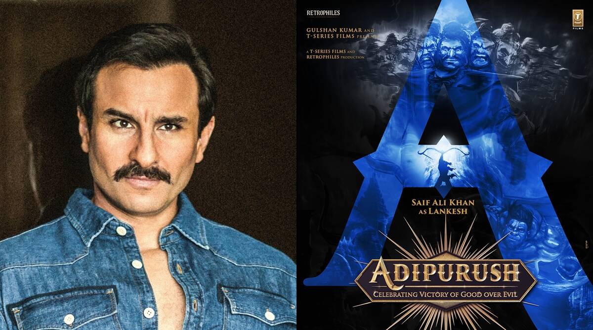 Saif Ali Khan as Lankesh, the deadly antagonist in Adipurush