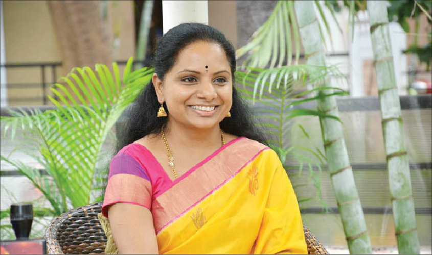 Grand Victory to Kavitha in Nizamabad MLC  By-Election