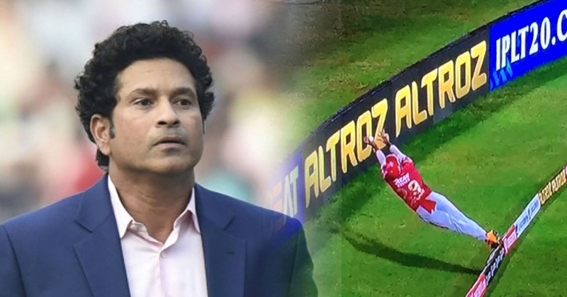 IPL 2020 : Best Save I Have Seen In My Life : Sachin Tendulkar
