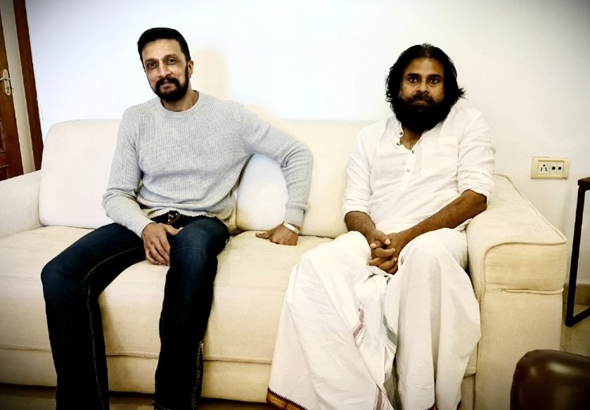 Kannada superstar meets Janasena chief Pawan Kalyan