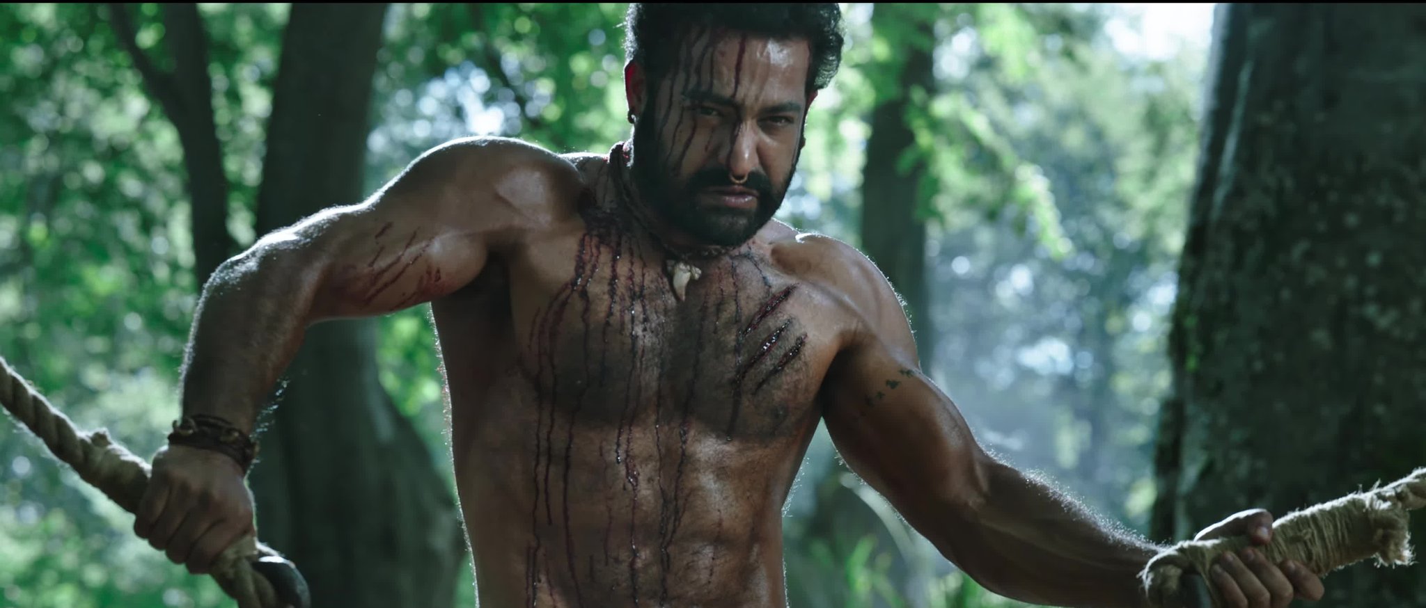 RamarajuForBheem teaser from RRR: Raw and intense