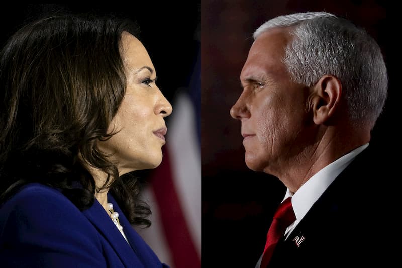 ‘Greatest failure’: Kamala Harris lands early blows against Pence in VP debate