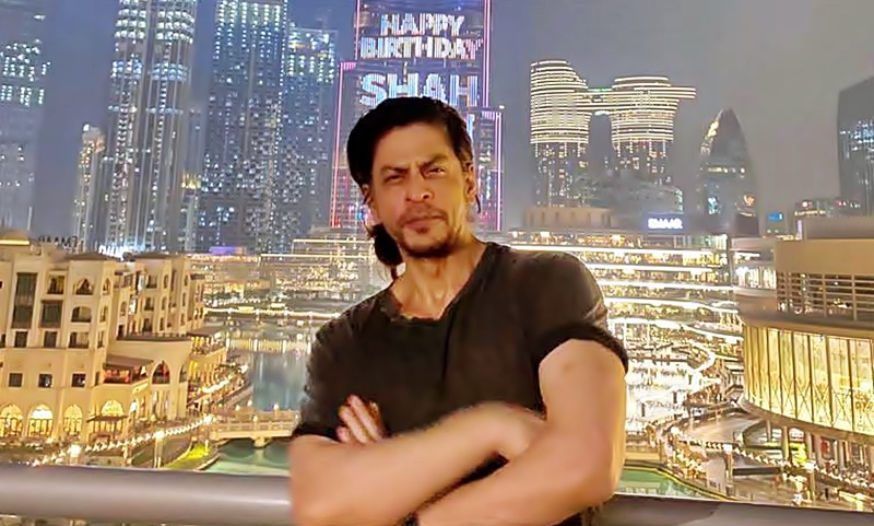 Dubai’s Burj Khalifa Lights Up To Wish King Khan