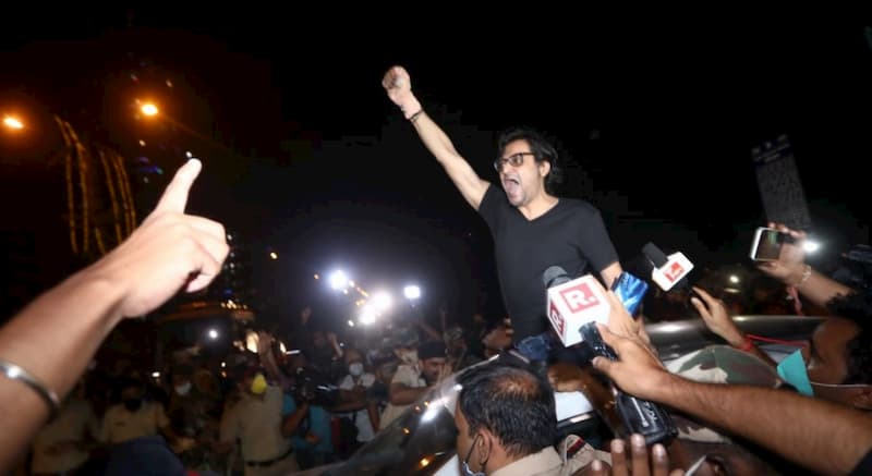 Is Arnab Goswami a freedom fighter?