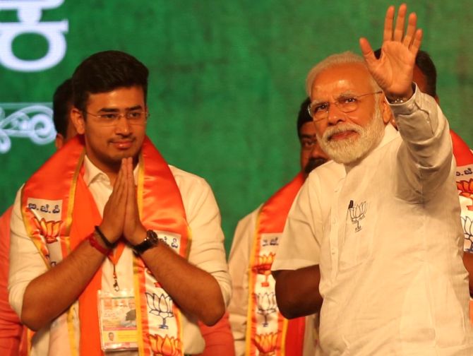 Tejawsi Surya’s hard-hitting speech at #ChangeHyderabad meet