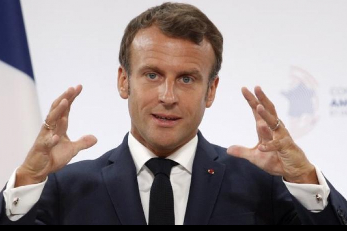 French President Macron tests positive for Covid-19