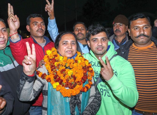 BJP on a high after poll results in Jammu & Kashmir