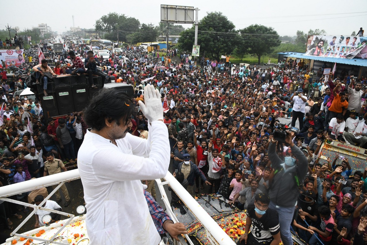 Why is Jana Sena chief Pawan Kalyan silent on the plight of farmers near Delhi?
