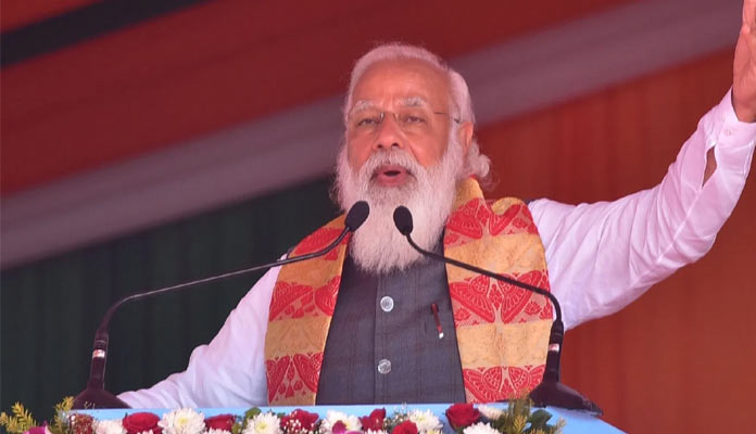 Modi urges voters in Bengal, Assam to cast votes in record numbers