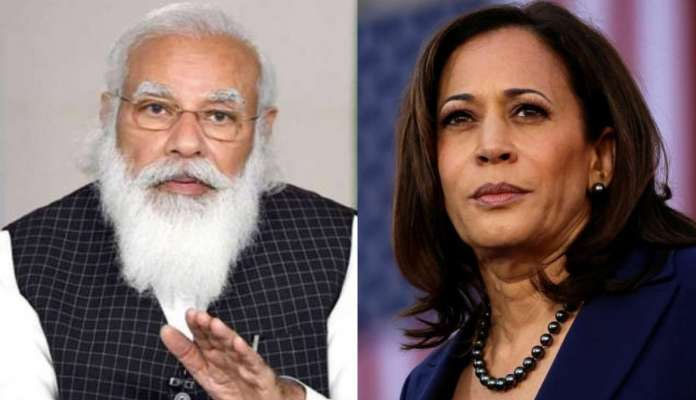 US sending Covid vaccines to India, Harris tells Modi