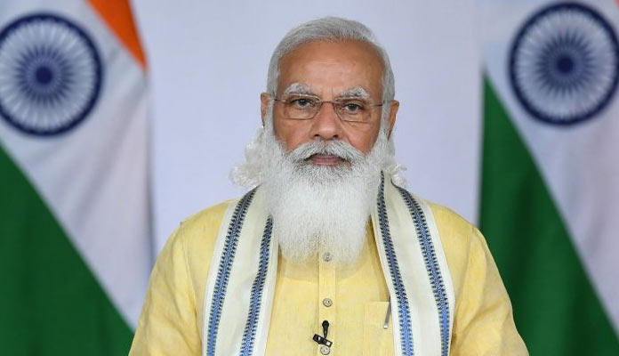 Modi on Virbhadra