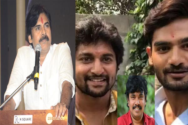 Nani, Sampoo and Karthikeya supports Pawan Kalyan