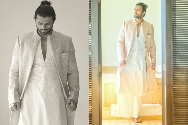 Vijay Devarakonda makes a style statement