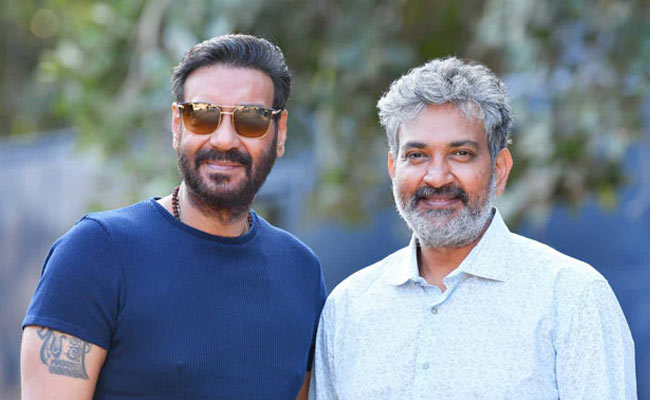 RRR-Ajay Devgn starts dubbing