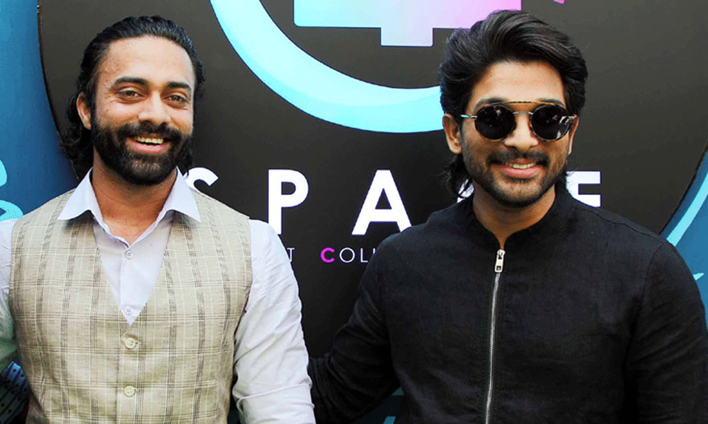 Allu Arjun surprises Navdeep