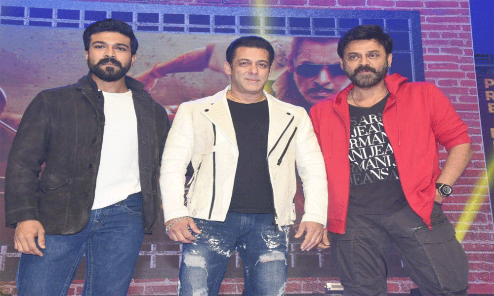 Salman, Venky, Charan in a movie?