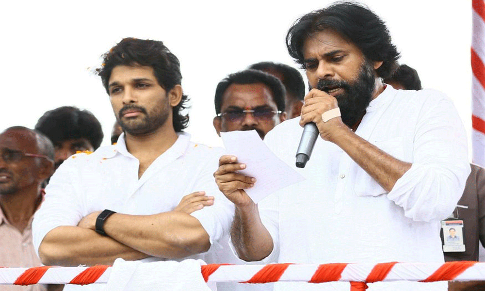 Allu Arjun replacing Pawan Kalyan?