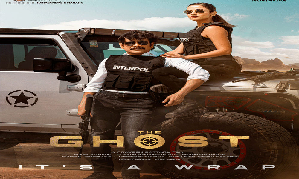 It’s A Shoot Wrap For King Nagarjuna, Praveen Sattaru, Sree Venkateshwara Cinemas LLP, Northstar Entertainment’s The Ghost