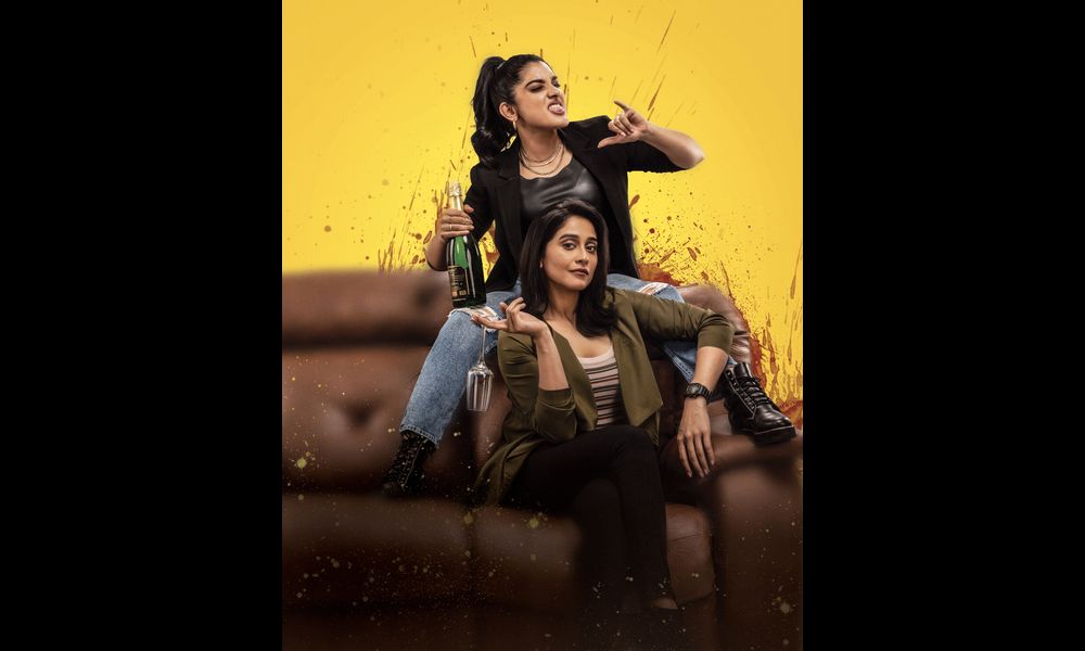 Regina Cassandra, Nivetha Thomas, Sudheer Varma, Suresh Productions, Guru Films and Kross Pictures Saakini Daakini Teaser Unleashed