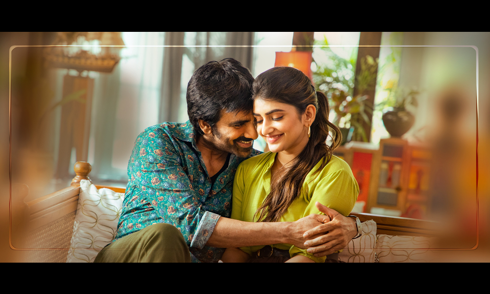 Mass Maharaja Ravi Teja, Sreeleela, Trinadha Rao Nakkina, People Media Factory’s “DHAMAKA” Romantic Glimpse Out