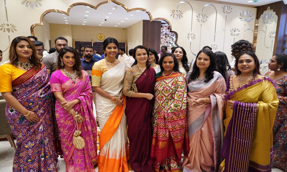 Grand Launch Of New Premium Saree Brand “Kalamandir Royale” in Hyderabad