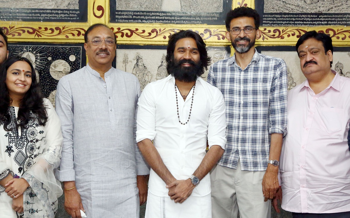 Superstar Dhanush Trilingual Film Launched Grandly.