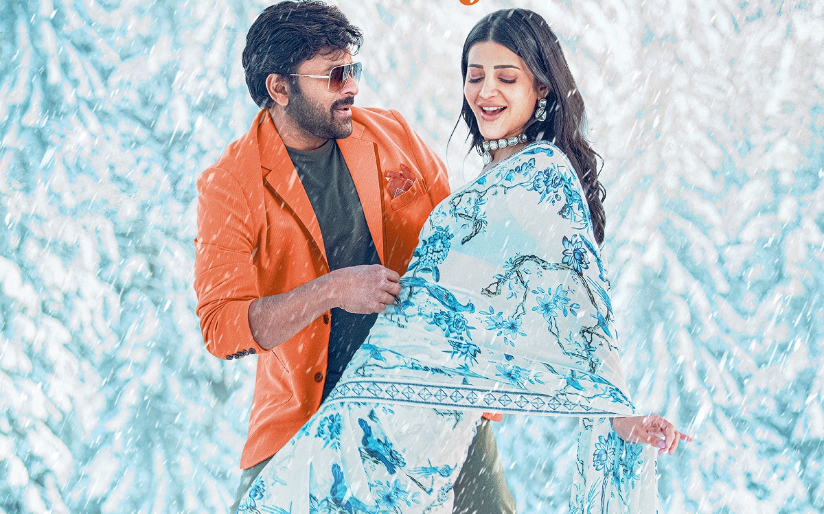 Waltair Veerayya Second Single ‘Nuvvu Sridevi Nenu Chiranjeevi’on December 19th