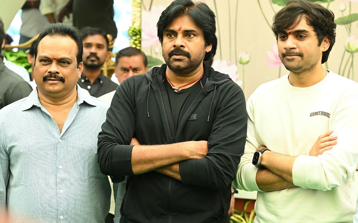 Pawan Kalyan, Director Sujeeth,  kickstarts in Hyderabad