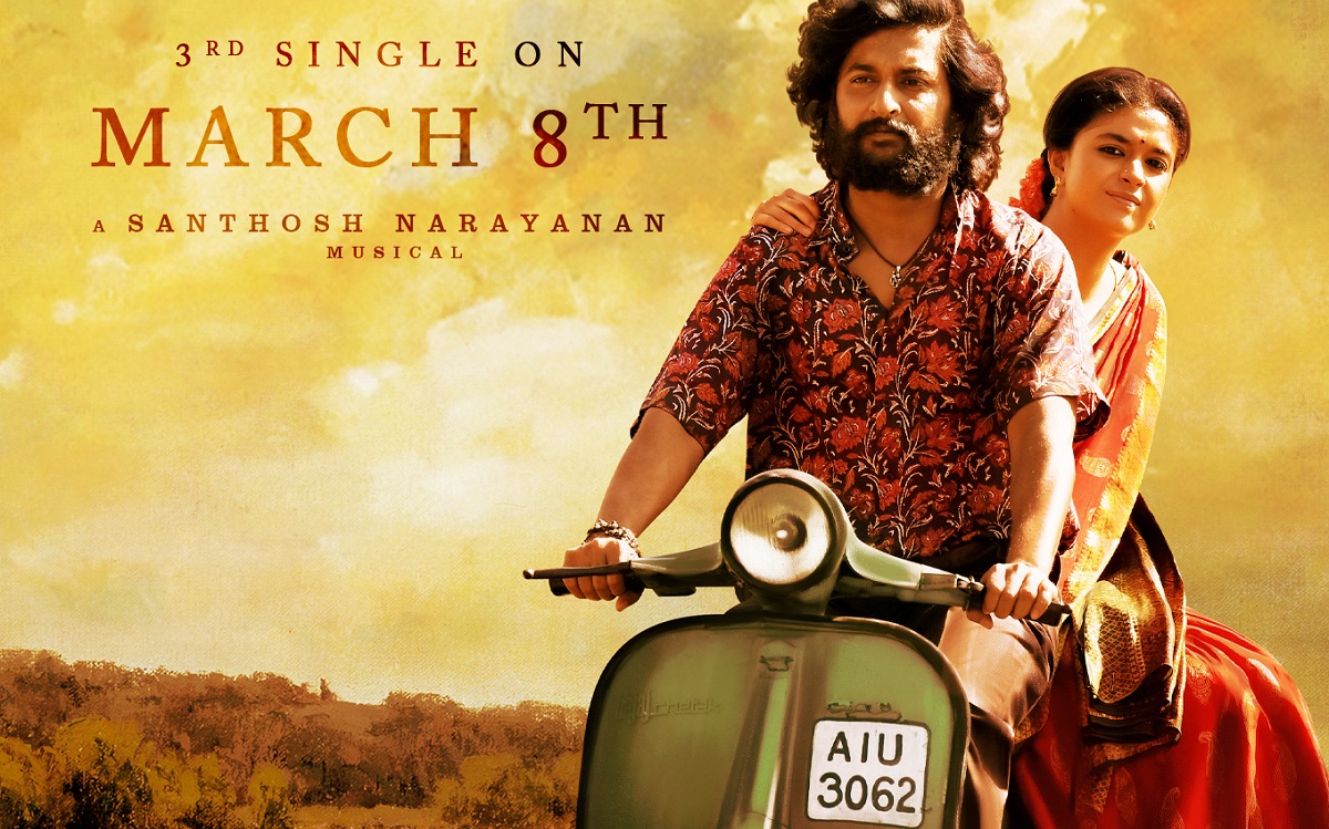 Dasara Third Song Will Be Out On March 8th