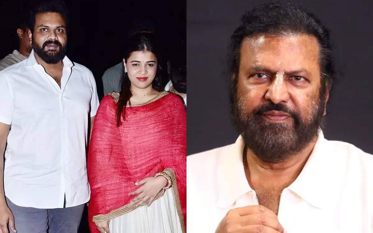 No Mohan Babu at Manoj’s Wedding?