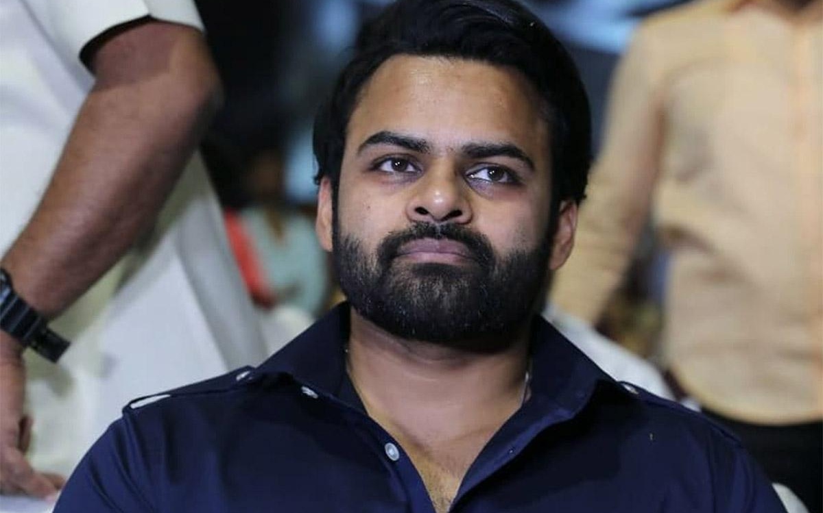 Sai Dharam Tej Comes For The Damage Control
