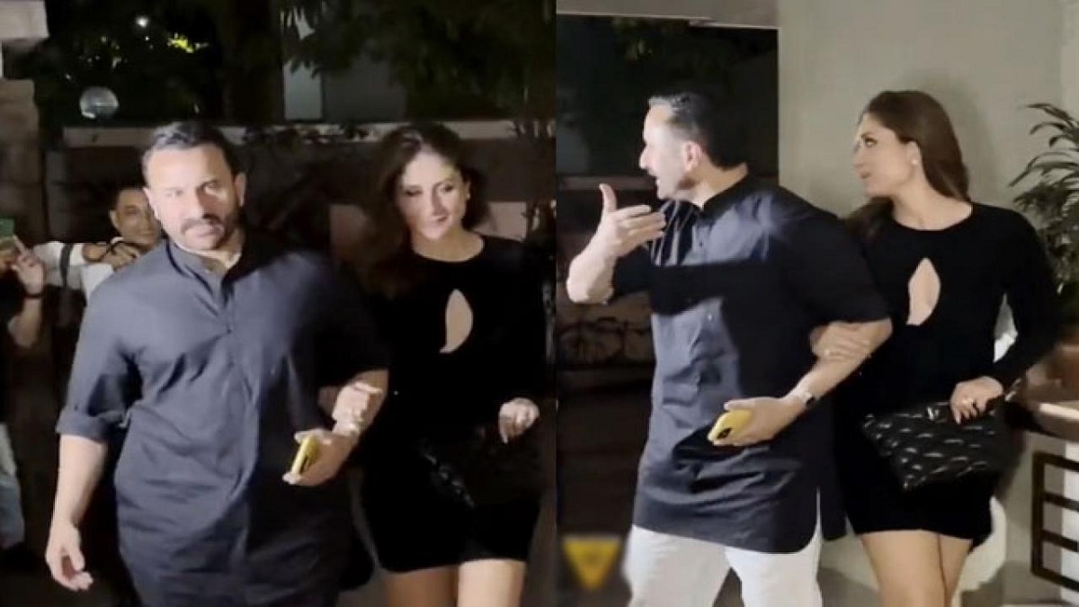 Saif Ali Khan Invites The Photographers To The Bedroom