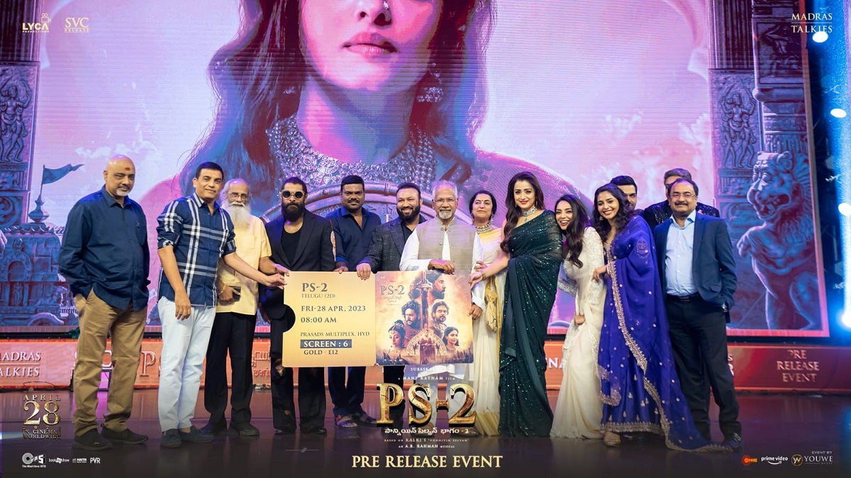 Everyone Will Enjoy The PS 2 In Theatres On April 28: Mani Ratnam