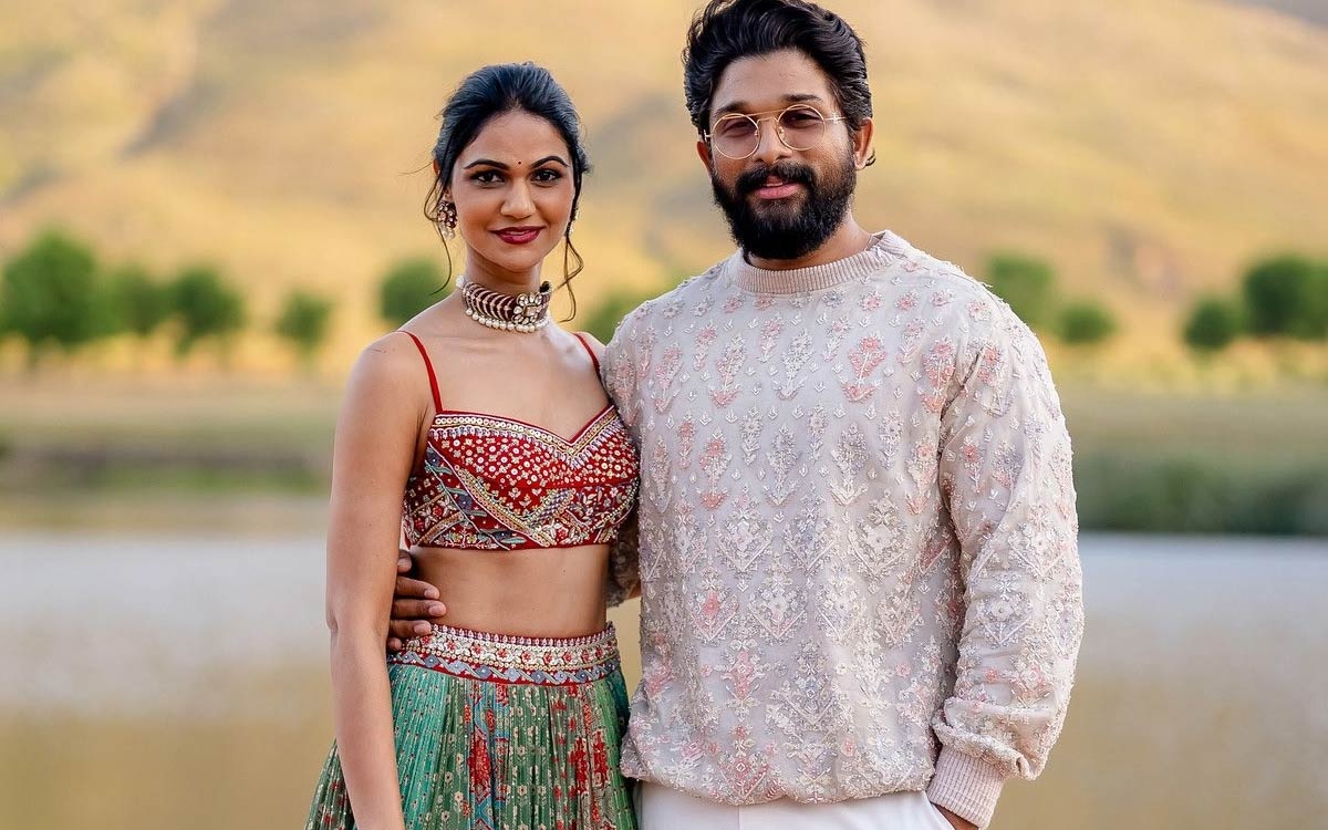 Allu Arjun Shocks His Wife Sneha Reddy