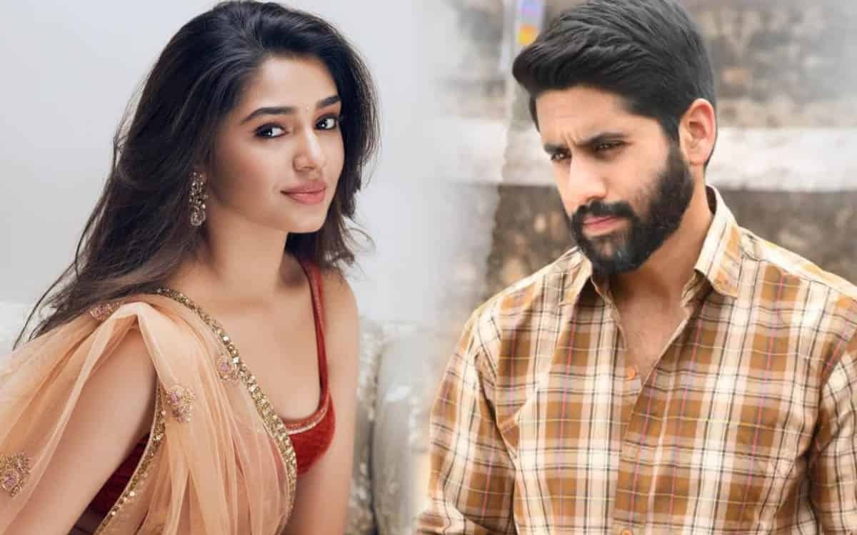 Is Krithi Shetty Angry On Naga Chaitanya?