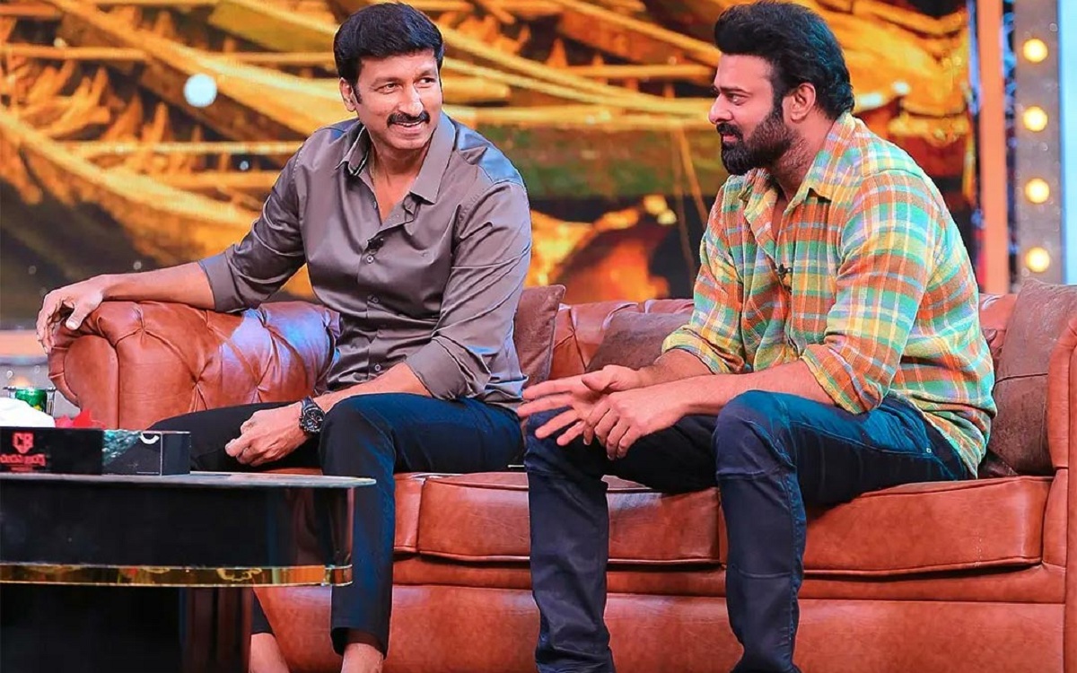 Prabhas Says No To His Friend Gopichand.