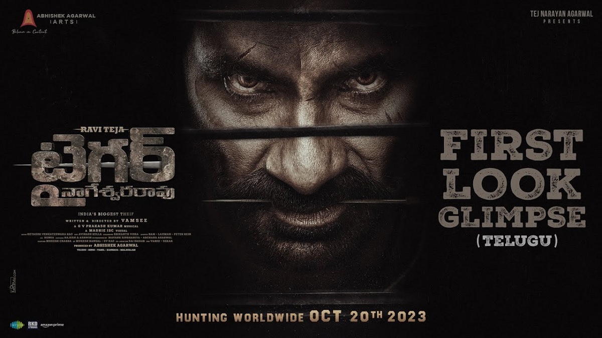 Ravi Teja,Tiger Nageswara Rao’s First Look Launched