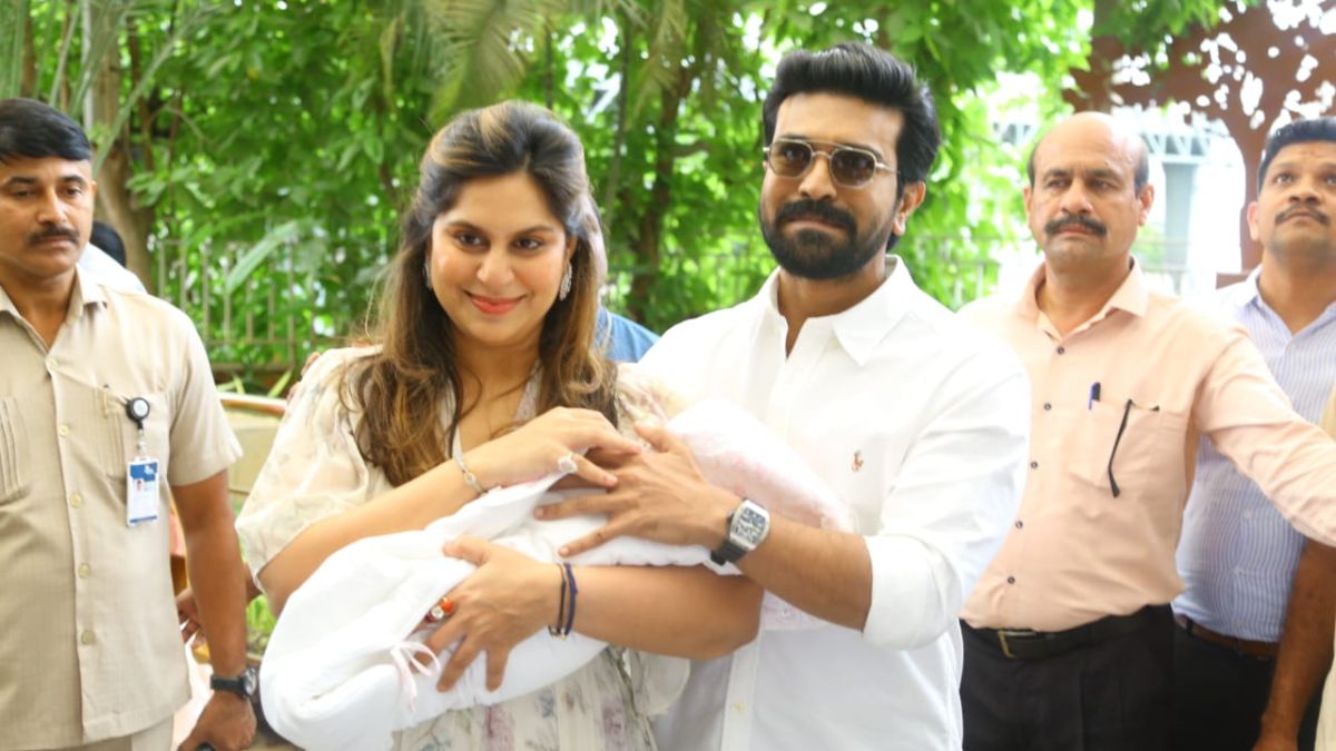 Chiranjeevi Reveals Ram Charan and Upasana’s Baby Girl’s Name
