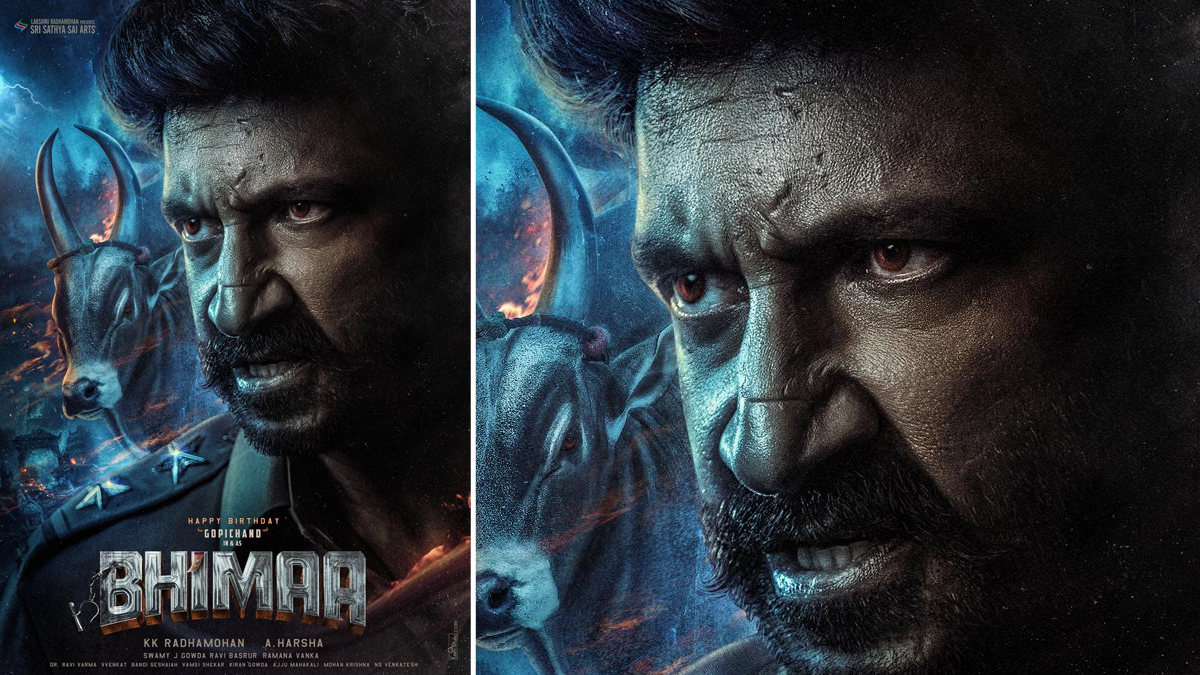 Gopichand, Titled Bhimaa, Intense First Look Unveiled