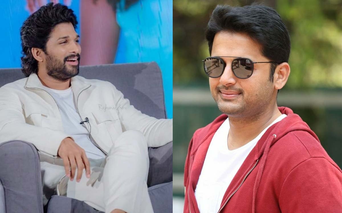 Nithin Replaces Allu Arjun