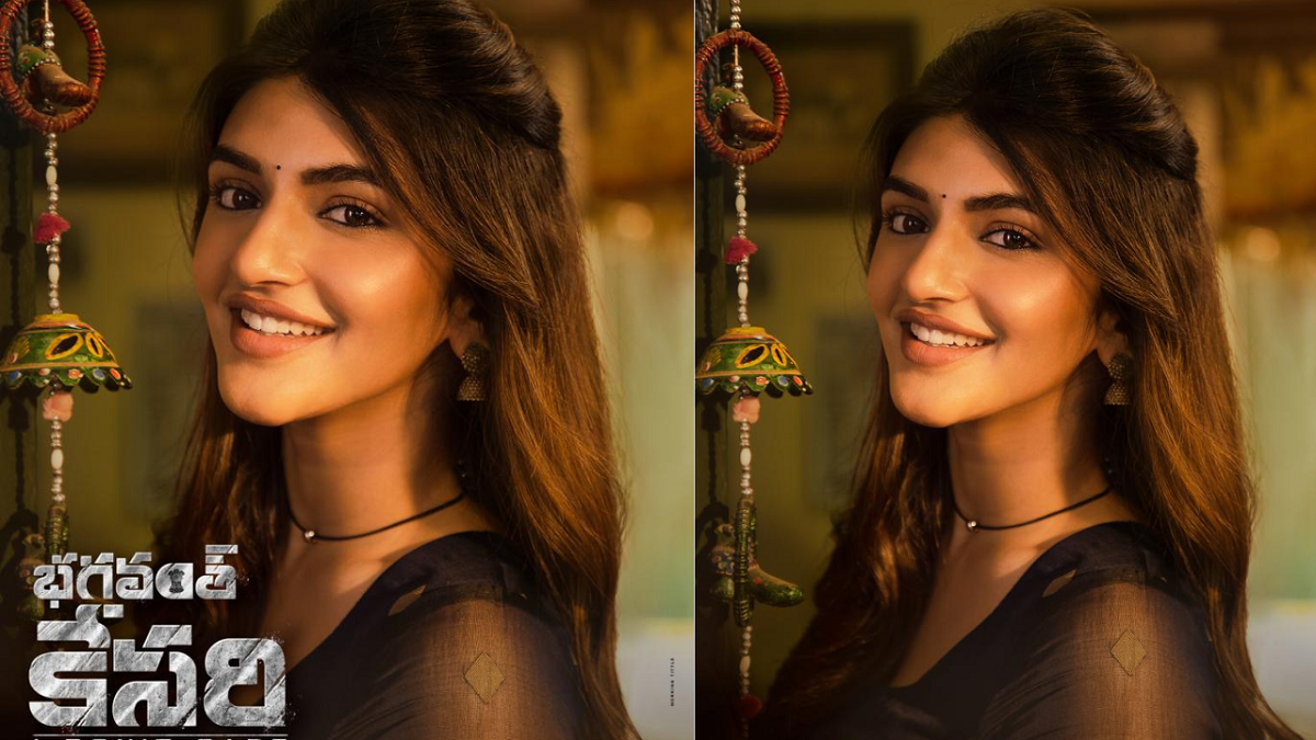 Team Bhagavanth Kesari Unveils First Look Of Sreeleela On Her Birthday