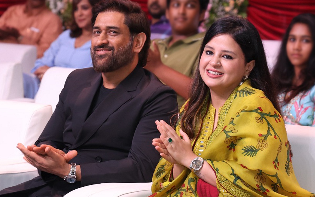Cricketing Legend Dhoni, Sakshi Dhoni Launch Audio, Trailer Of LGM