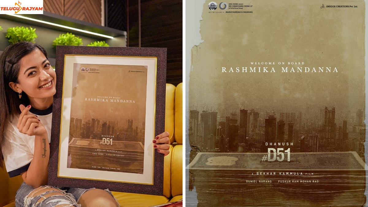 Rashmika Mandanna Comes On Board For Dhanush, #D51