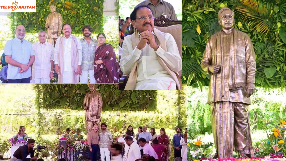 ANR’s Centenary Celebrations: Iconic Statue Of The Legend Unveiled
