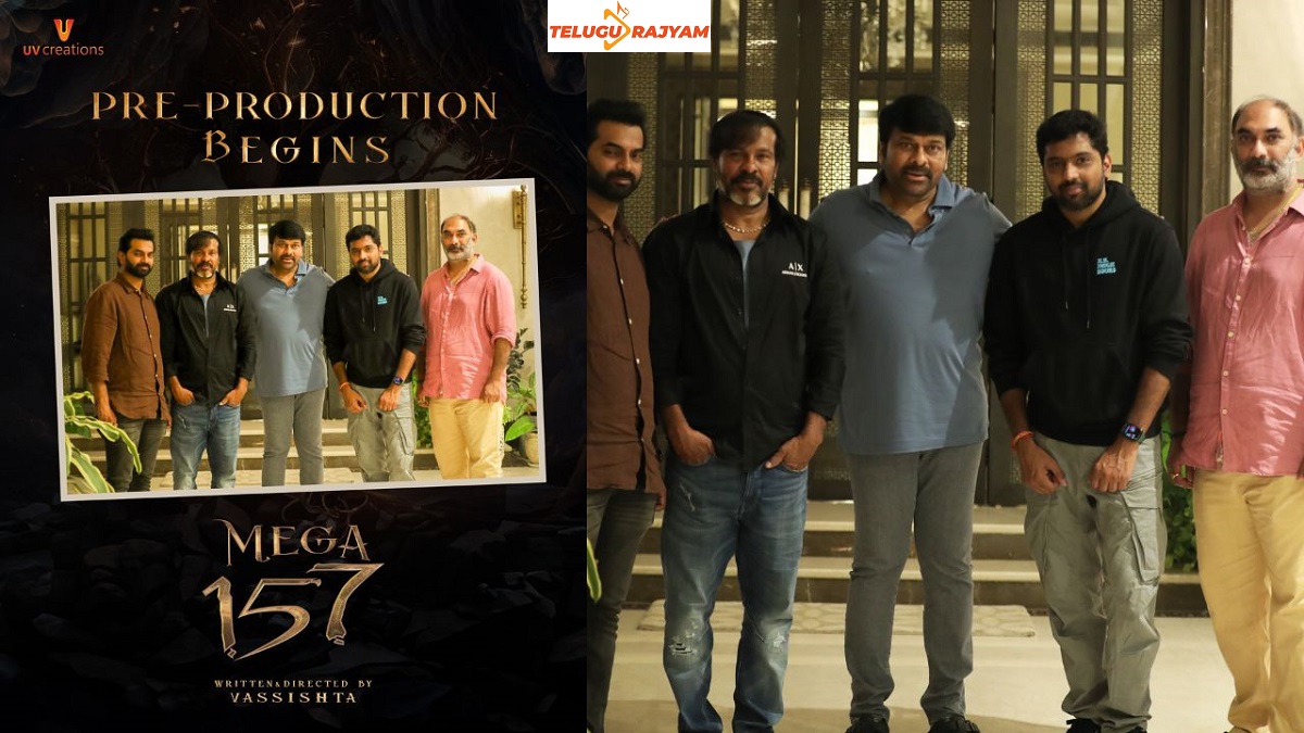 Chiranjeevi, Vassishta – Mega157 Pre-production Works Begin