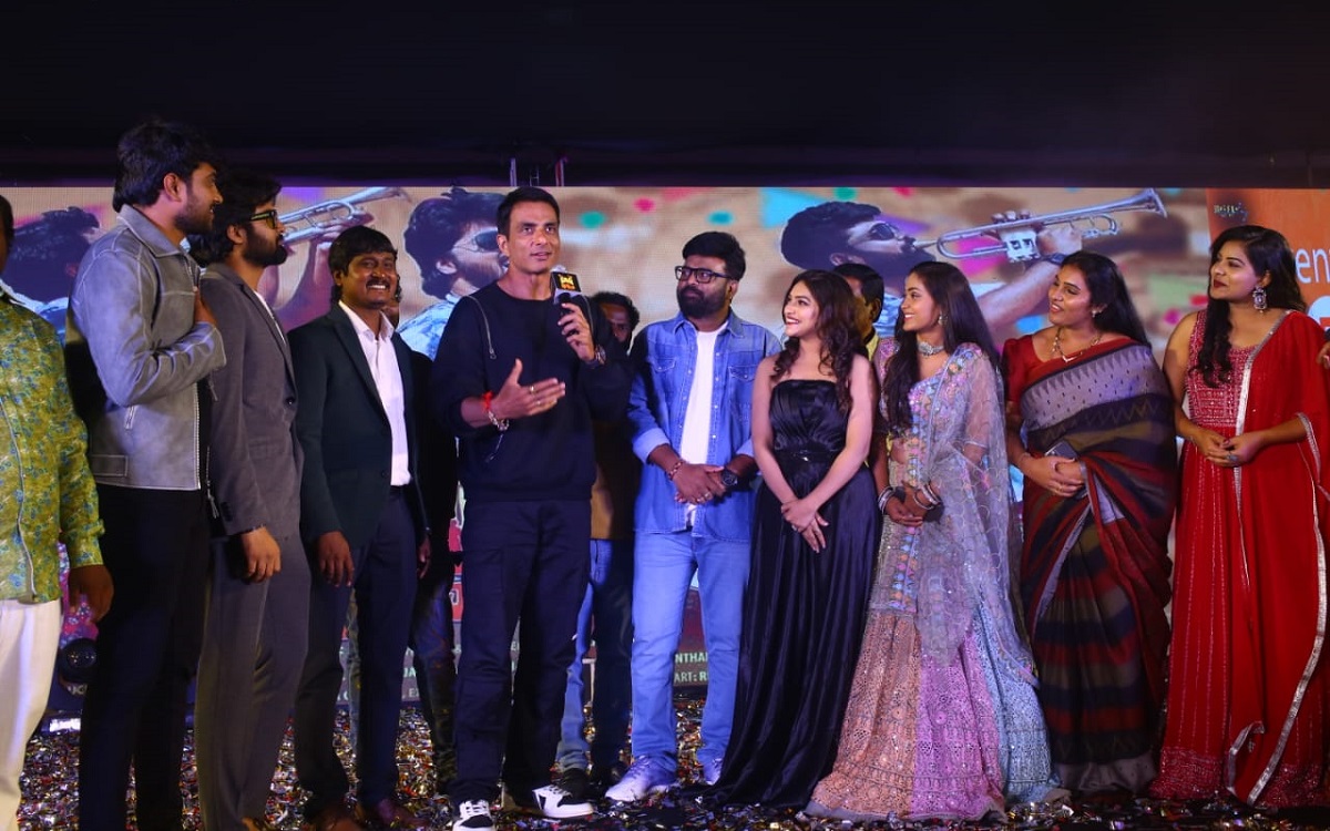 Sonu Sood Graces “Thurum Khanlu” Pre-release Event As A Chief Guest