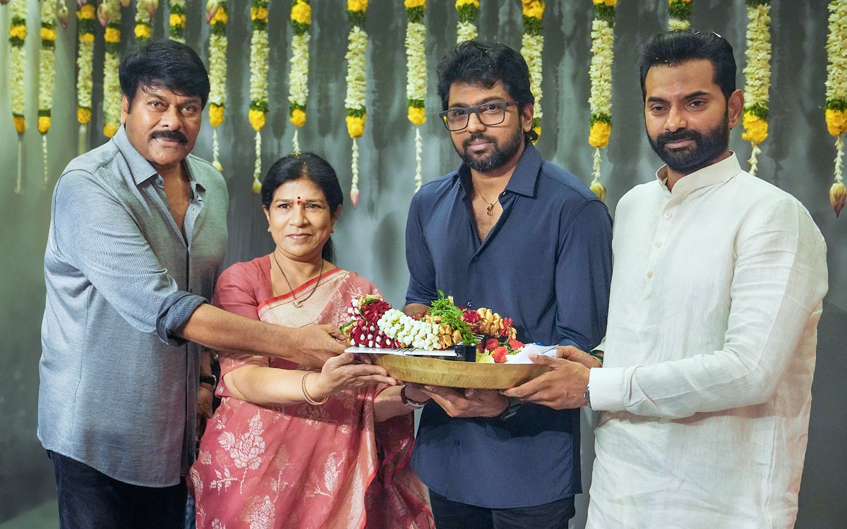 Chiranjeevi, Vassishta – #Mega156 Launched
