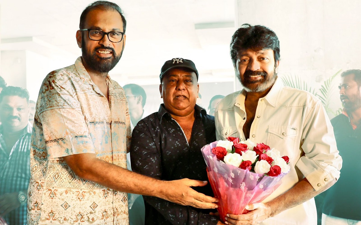 Nithiin ‘EXTRA – Ordinary Man’ Team Welcomes Onboard Dr. Rajasekhar